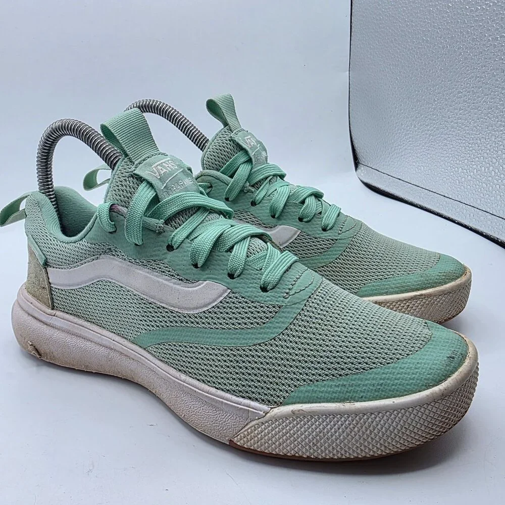 Vans UltraRange Rapidweld Womens Size 6 Neptune Green Athletic Shoes Running